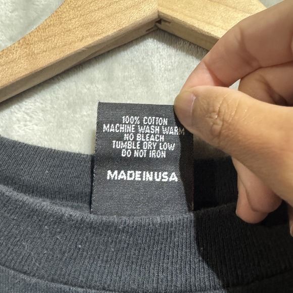 3D Emblem Born To Roam Wolf Sturgis Black Hills Rally‎ Shirt Mens XL Biker 90s - Picture 7 of 8